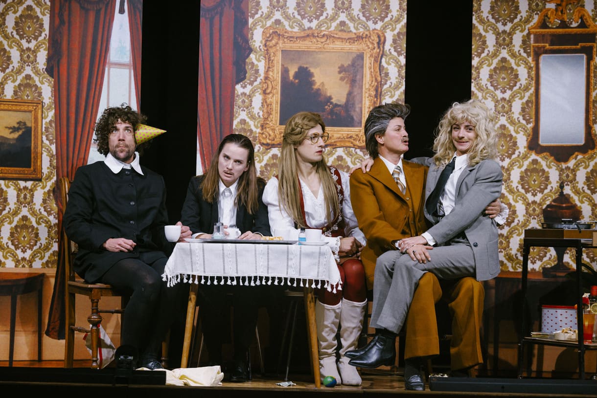 Szenenfoto aus "Die Räuber"